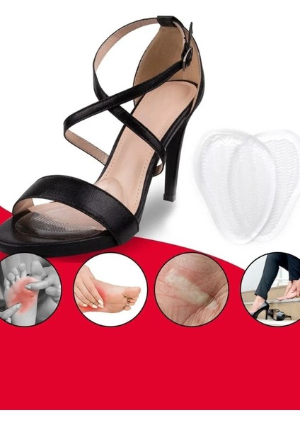 Topuklu Ayakkabı Destek Tabanlık Kaydırmaz Ön Ayak Yarım Taban Pedleri Rahatlatıcı Topuk Yükseltici fiyatları