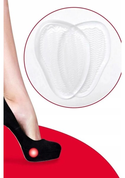 Topuklu Ayakkabı Destek Tabanlık Kaydırmaz Ön Ayak Yarım Taban Pedleri Rahatlatıcı Topuk Yükseltici fırsatları