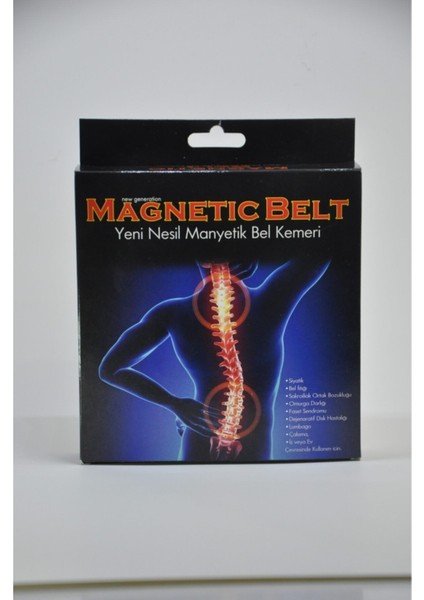 Manyetik Bel Korsesi, Standart Beden, Konfor ve Destek Sağlar