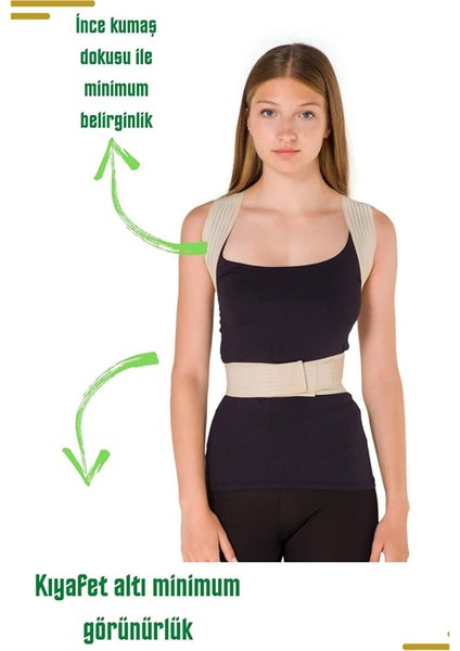 Balenli Dik Duruş Destek Korse ile Kendini Güvenceye Al fiyatları