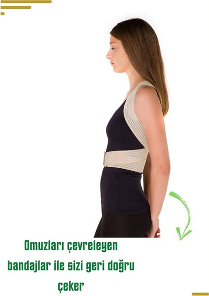Balenli Dik Duruş Destek Korse ile Kendini Güvenceye Al indirimleri