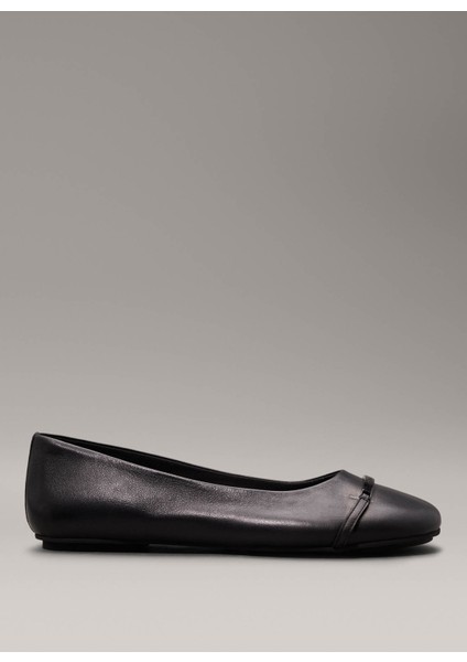 Deri Siyah Babet HW0HW02145BEH