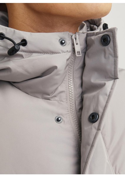Bej Erkek Mont 12256974_JJEBRADLEY Puffer Hood Sn indirimleri
