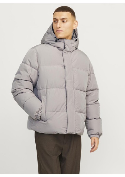 Bej Erkek Mont 12256974_JJEBRADLEY Puffer Hood Sn