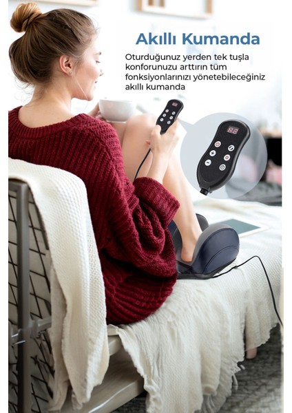 Isıtmalı Ayak ve Bacak Masaj Aleti modelleri