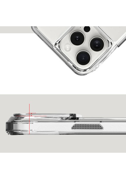 iPhone 16 Pro Max Kılıf Magsafe Şarj Özellikli T-Max Magsafe Kapak