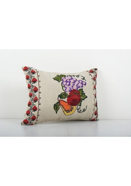 Çiçek El Dokuma Kilim Kırlent Kılıf fiyatları