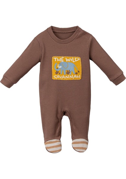 239818 Erkek Bebek Margate Filli Üçlü Tulum modelleri