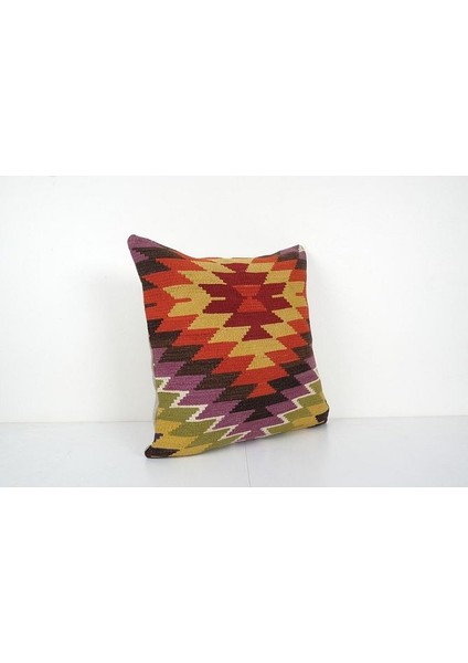Geometrik Desenli El Dokuma Kilim Kırlent Kılıf fiyatları