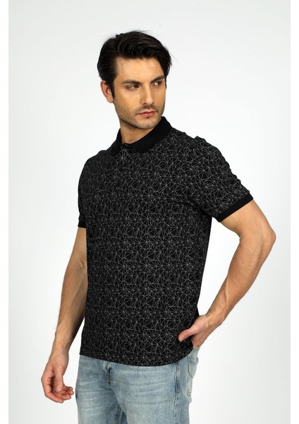 Siyah Erkek Polo T-Shirt 242 Lcm 242035 Multi Siyah fırsatları
