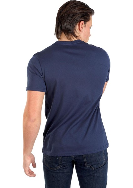 Yuvarlak Yaka Lacivert Erkek T-Shirt 242 Lcm 242014 Wılly A.lacivert modelleri