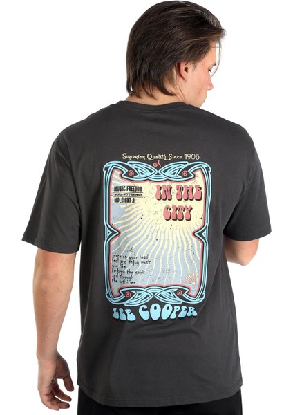 Yuvarlak Yaka Antrasit Erkek T-Shirt 242 Lcm 242024 New Antrasit