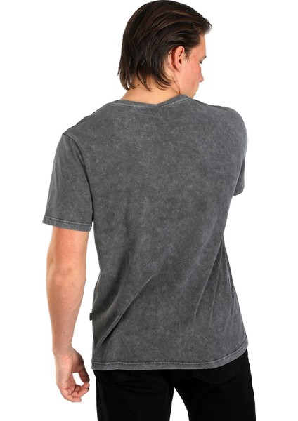 Yuvarlak Yaka Antrasit Erkek T-Shirt 242 Lcm 242018 New Drawıng Antrasit