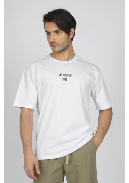 Yuvarlak Yaka Beyaz Erkek T-Shirt 242 Lcm 242020 Artaud Beyaz fiyatları