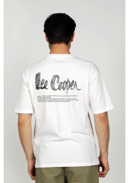 Yuvarlak Yaka Beyaz Erkek T-Shirt 242 Lcm 242020 Artaud Beyaz fırsatları