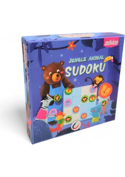 Jungle Animal Sudoku Oyunu Orman Hayvanlarıyla Sudoku Oyunu