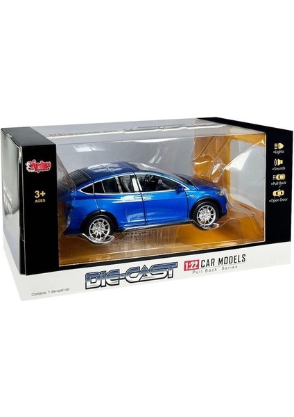 HCL-911 Çek Bırak 1:22 Sesli ve Işıklı Metal Araba -Vardem fiyatları