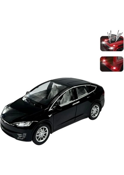 HCL-911 Çek Bırak 1:22 Sesli ve Işıklı Metal Araba -Vardem fırsatları