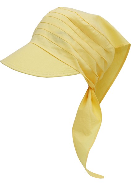 Safari Bağlamalı Siperli Bandana Vizör