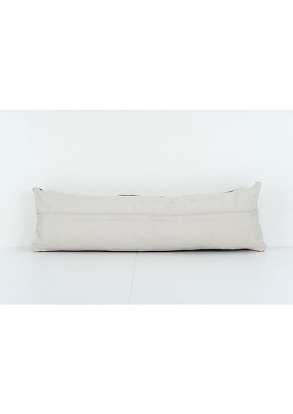 Kahverengi Renkli Geometrik El Dokuma Kilim Kırlent Kılıf 30 x 100 cm fırsatları