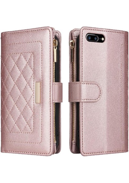 IPhone 6 Için Flip Case Artı Kart Yuvaları Kayış Darbeye Cüzdan (Yurt Dışından)