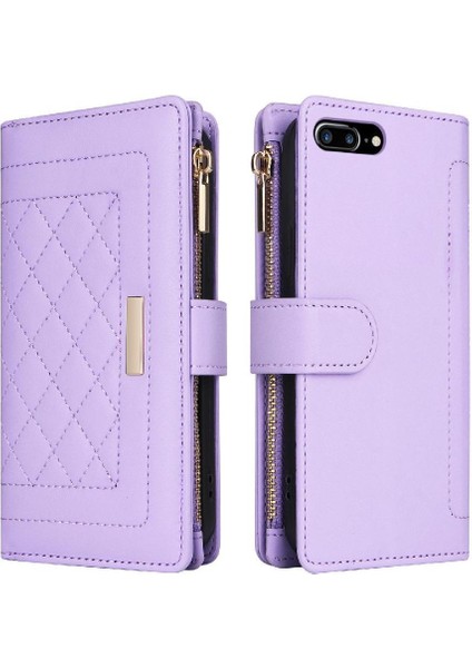 IPhone 6 Için Flip Case Artı Kart Yuvaları Kayış Darbeye Cüzdan (Yurt Dışından)