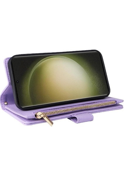Samsung Galaxy S23 Ultra Kart Yuvaları Için Flip Case Darbeye Cüzdan Kayış (Yurt Dışından) indirimleri