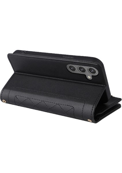 Samsung Galaxy S24 Artı Cüzdan Kayış Darbeye Kart Yuvaları Için Flip Case (Yurt Dışından) modelleri