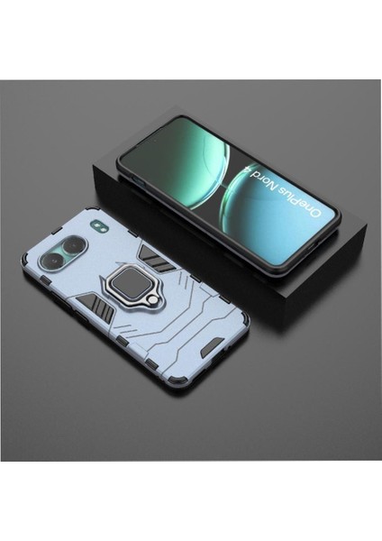 Oneplus Nord 4 Askeri Sınıf Koruma Için Halka Araba Montaj Kickstand Durumda (Yurt Dışından) indirimleri