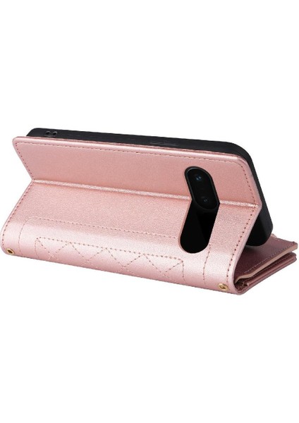 Google Piksel 7 Pro Kayış Darbeye Dayanıklı Cüzdan Kart Yuvaları Için Flip Case (Yurt Dışından) fırsatları