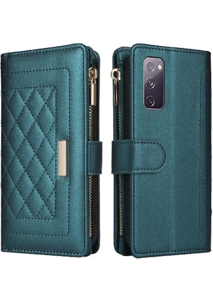 Manyi Mall Samsung Galaxy S21 Artı Kayış Darbeye Cüzdan Kart Yuvaları Için Flip Case (Yurt Dışından)