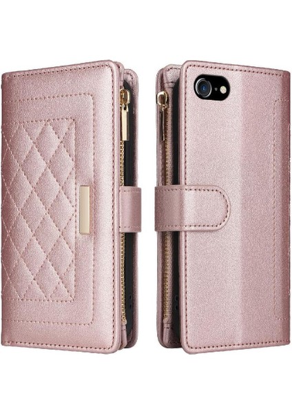 IPhone 6 Için Flip Case Darbeye Cüzdan Kart Yuvaları Kayış (Yurt Dışından)