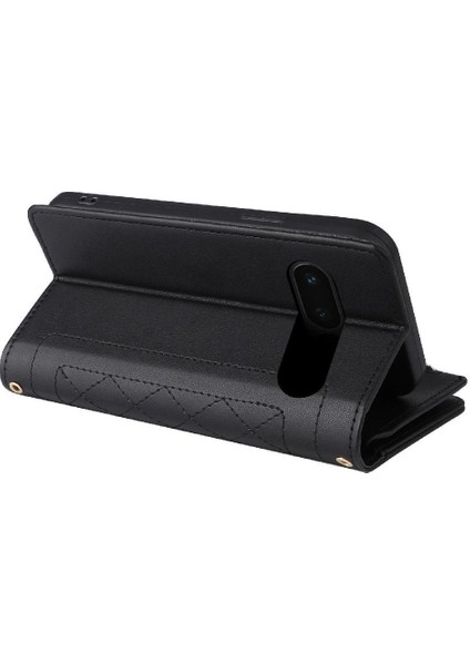 Google Piksel 7 Pro Kayış Darbeye Dayanıklı Cüzdan Kart Yuvaları Için Flip Case (Yurt Dışından) modelleri