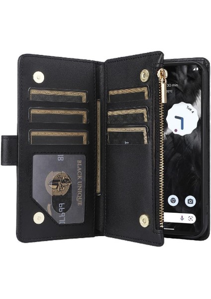Google Piksel 7 Pro Kayış Darbeye Dayanıklı Cüzdan Kart Yuvaları Için Flip Case (Yurt Dışından) indirimleri