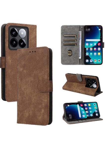 Xiaomi 14T Kart Yuvaları Için Kılıf Kapak Rfıd Engelleme Pu Deri Manyetik (Yurt Dışından) indirimleri