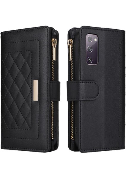 Samsung Galaxy S21 Fe Kayış Cüzdan Darbeye Kart Yuvaları Için Flip Case (Yurt Dışından) fırsatları