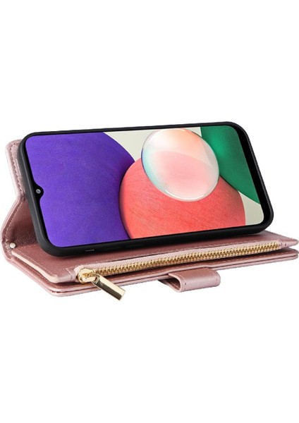 Samsung Galaxy S22 Artı Kart Yuvaları Kayış Darbeye Cüzdan Için Flip Case (Yurt Dışından)