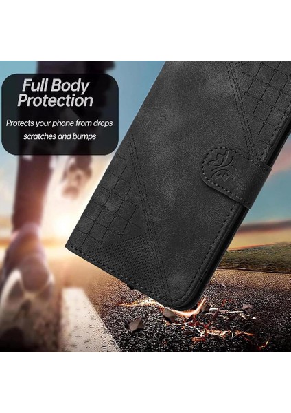 Samsung Galaxy A33 Yüksek Kalite Deri Telefon Kılıfı Için Flip Case Kabartmalı (Yurt Dışından)