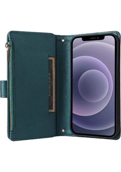 IPhone 11 Cüzdan Askısı Darbeye Dayanıklı Kart Yuvaları Için Flip Case (Yurt Dışından) modelleri