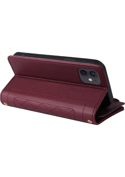 IPhone 11 Cüzdan Askısı Darbeye Dayanıklı Kart Yuvaları Için Flip Case (Yurt Dışından) indirimleri