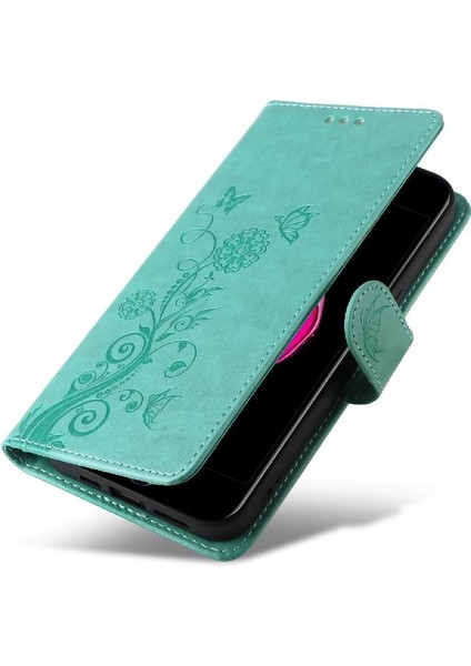 IPhone 6 Için Flip Case Artı Deri Kart Yuvaları Flip Çiçek (Yurt Dışından)