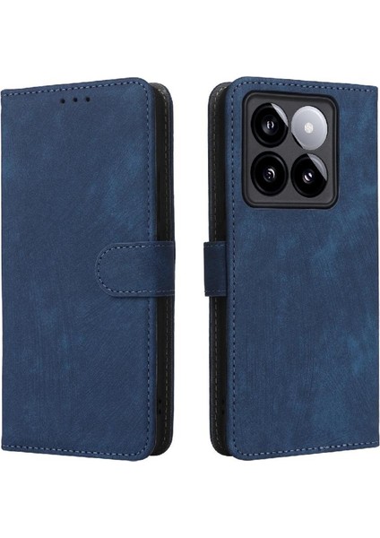 Xiaomi 14T Kart Yuvaları Için Kılıf Kapak Rfıd Engelleme Pu Deri Manyetik (Yurt Dışından)