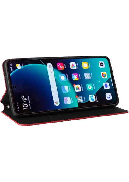 Xiaomi 14T Manyetik Kapatma Kart Yuvaları Için Flip Case Tutucu 3D Desen (Yurt Dışından) modelleri