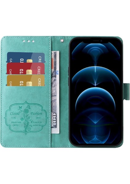 IPhone 13 Için Flip Case Pro Deri Flip Çiçek Cardyuvaları (Yurt Dışından) indirimleri