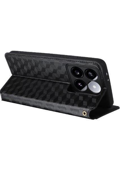 Xiaomi 14T Manyetik Kapatma Kart Yuvaları Için Flip Case Tutucu 3D Desen (Yurt Dışından) indirimleri