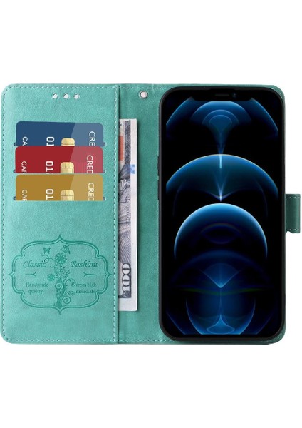 IPhone 13 Pro Max Cardyuvaları Çiçek Flip Deri Için Flip Case (Yurt Dışından) indirimleri