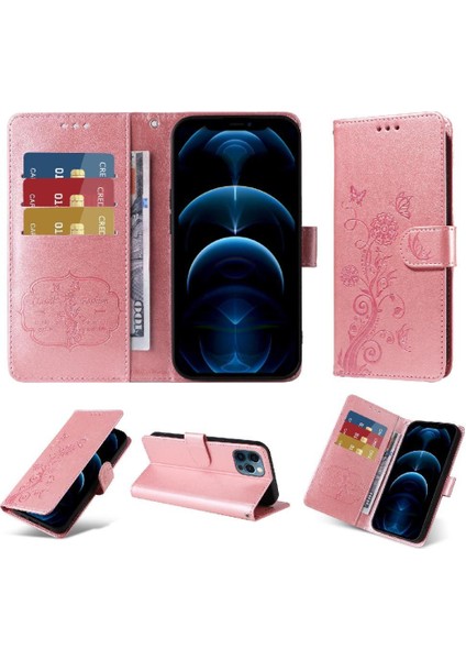 IPhone 13 Pro Max Cardyuvaları Çiçek Flip Deri Için Flip Case (Yurt Dışından) indirimleri
