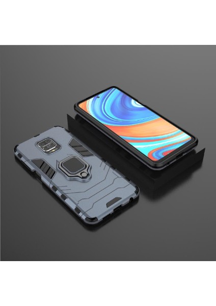 Halka Araba Montaj Kickstand Durumda Xiaomi Redmi Not 9 Için Pro Kickstand Sınıf (Yurt Dışından)