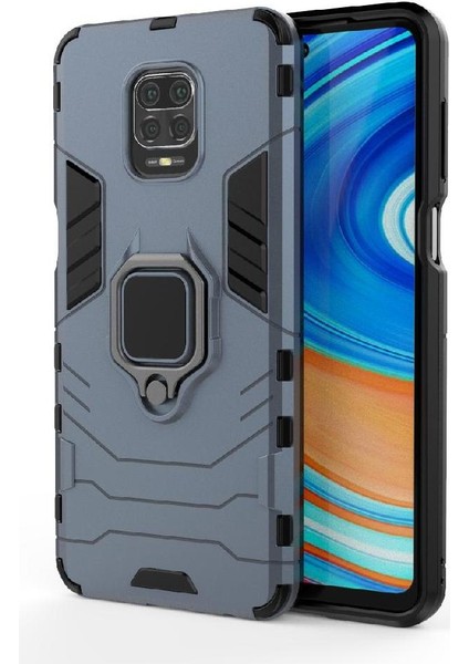 Halka Araba Montaj Kickstand Durumda Xiaomi Redmi Not 9 Için Pro Kickstand Sınıf (Yurt Dışından)
