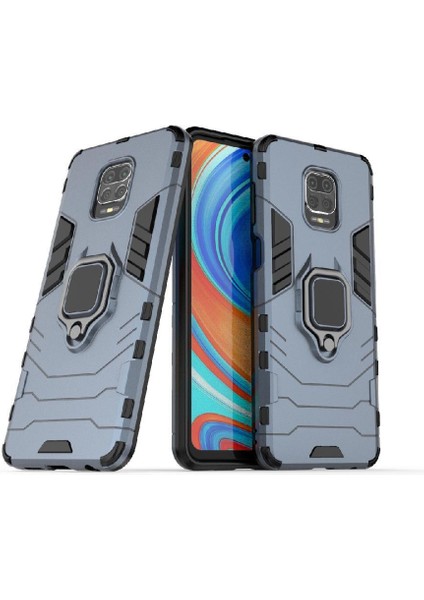 Halka Araba Montaj Kickstand Durumda Xiaomi Redmi Not 9 Için Pro Kickstand Sınıf (Yurt Dışından)
